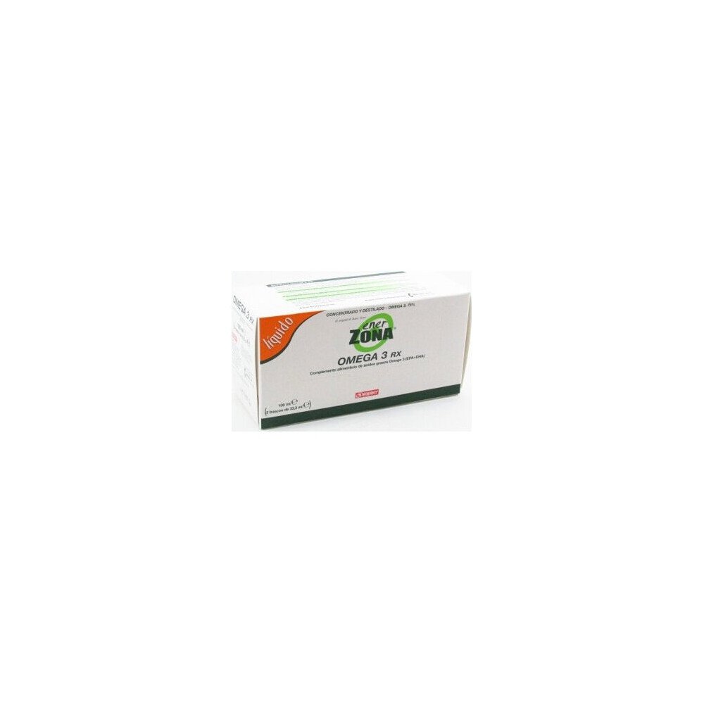 Enerzona Omega 3 Rx Liq 3 Frascos 33,3Ml