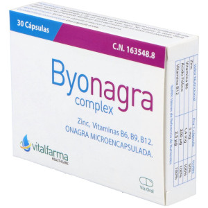 Byonagra Complex 30 Caps Vitalfarma