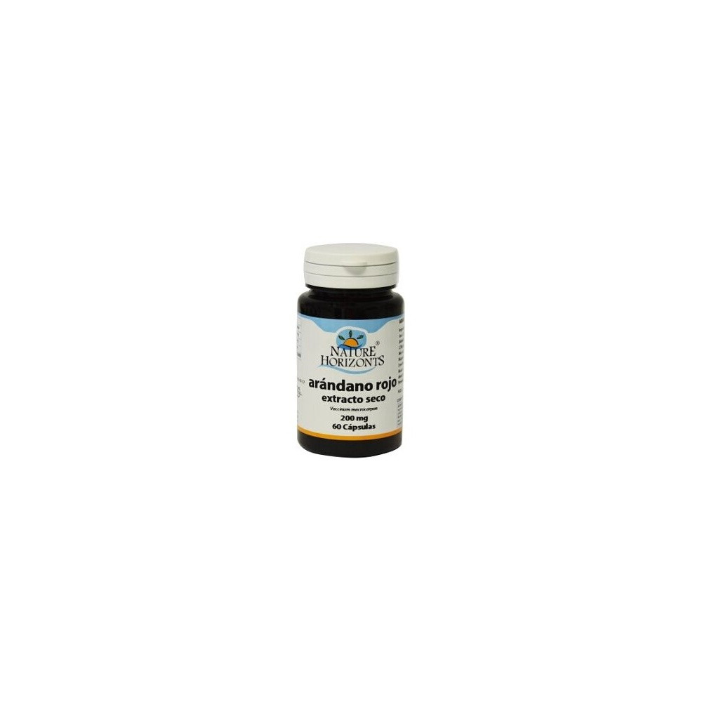 Nature Horizons Arandano Rojo E.S 200Mg 60Cap