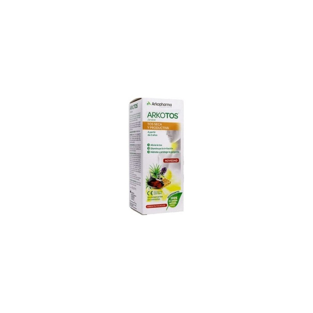 Arkopharma Arkotos Tos Seca Y Productiva Sabor Frutos Rojos 140Ml
