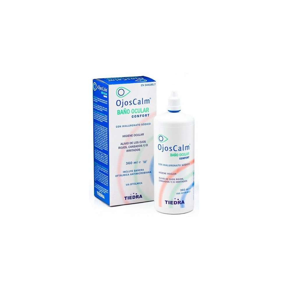 Ojoscalm Baño Ocular Esteril 360 Ml