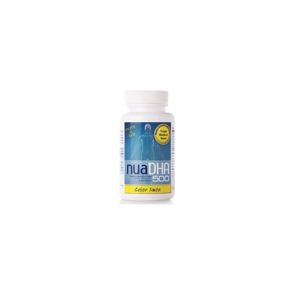 Nuadha 500 30 Perlas Masticables Limon
