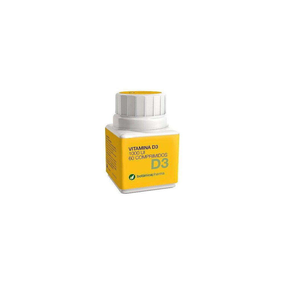 Botanica Pharma Vitamina D3 1000Ui 500Mg 60Comp