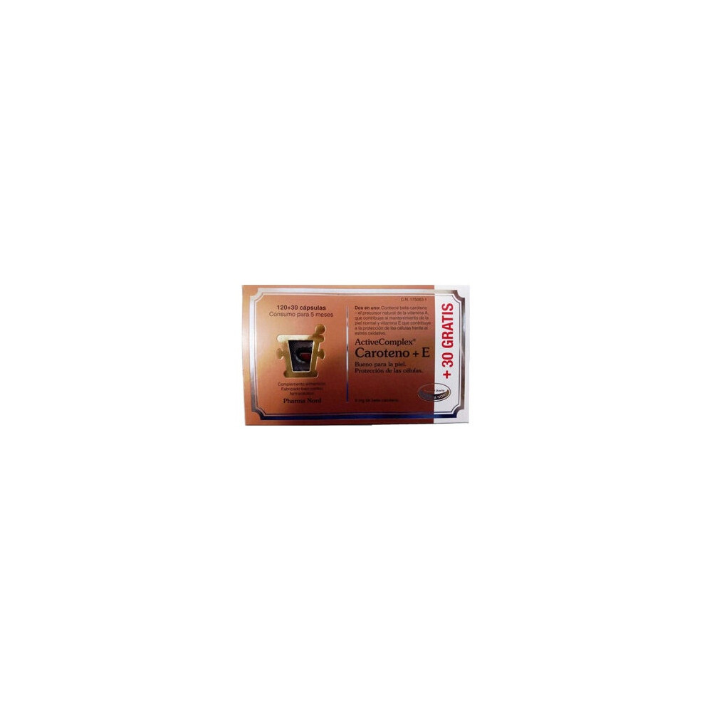 Activecomplex Caroteno Vit E 120+30 Caps