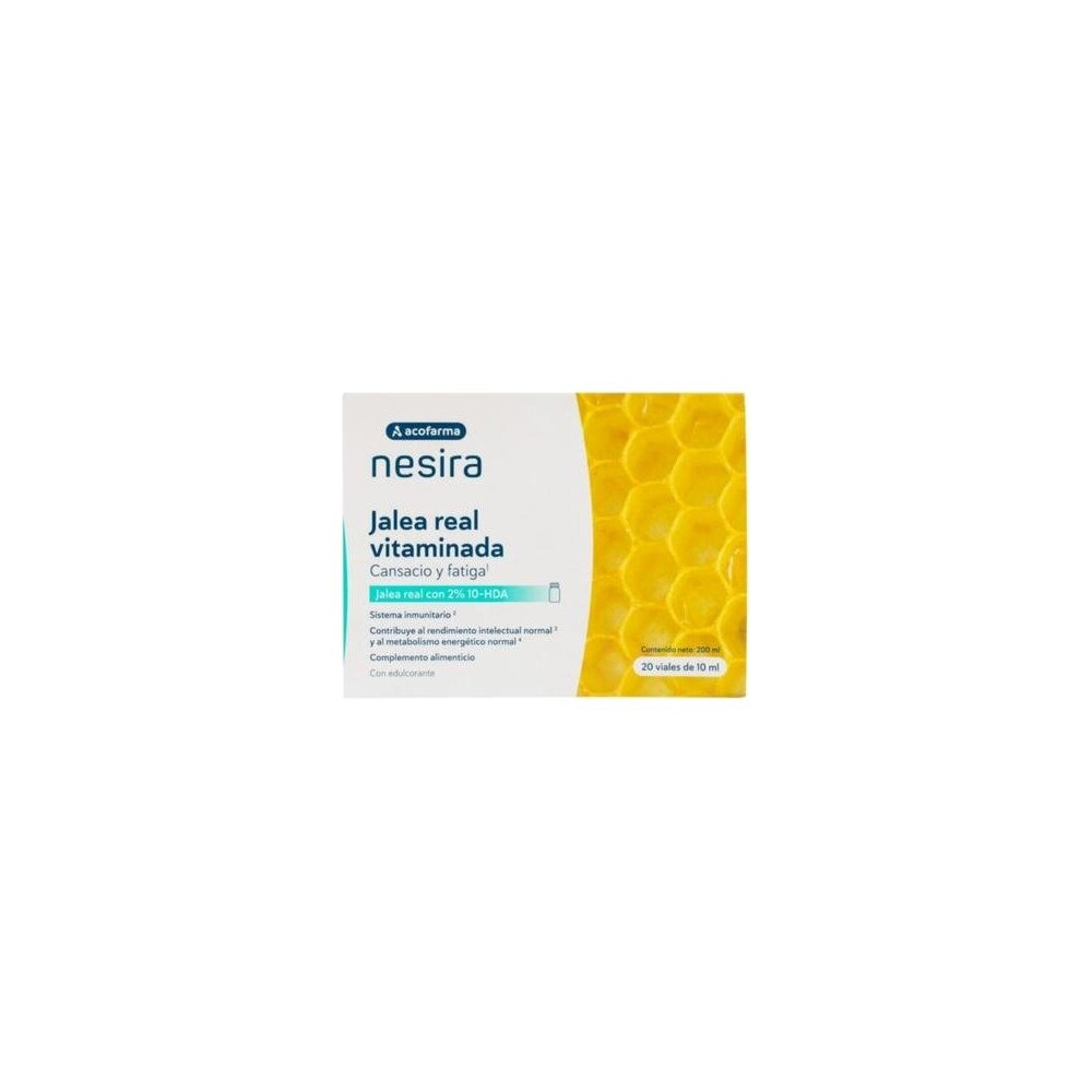 Acofarma Nesira Jalea Real Vitaminada 20 Viales X10Ml