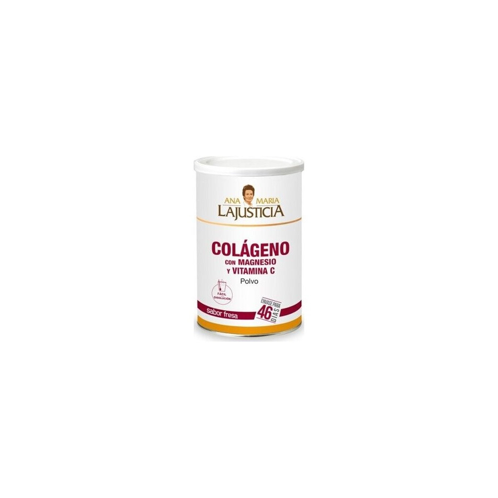 Ana Maria Lajusticia Colágeno Con Magnesio Y Vitamina C Sabor Fresa 350G