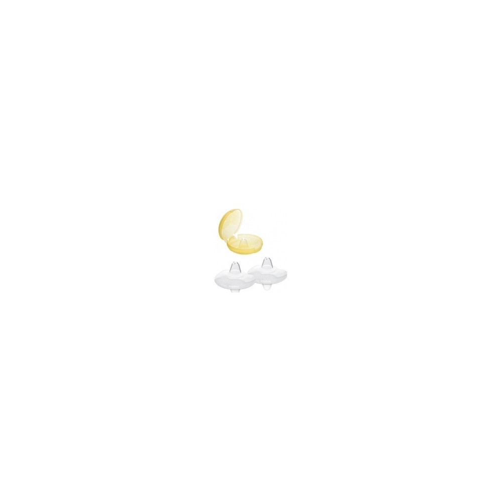 Medela Pezoneras Contact Silicona Talla L, 2 Unidades
