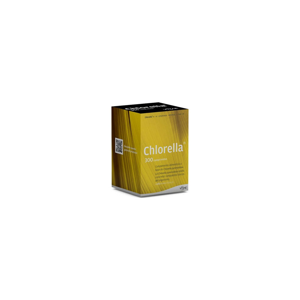 Vitae Chlorella Bote 300 Compr 200Mg
