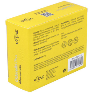 Chlorella Plus Con Zinc 60 Compr Vitae
