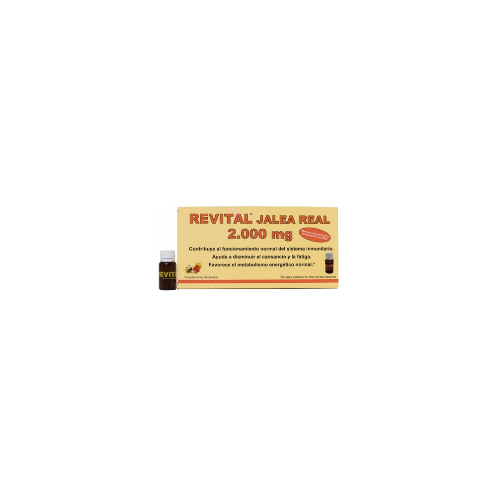 Revital Jalea Real 2000Mg 20 Viales Bebibles