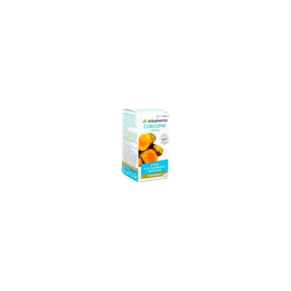 Arkopharma Arkocápsulas Cúrcuma Piperina 80Caps