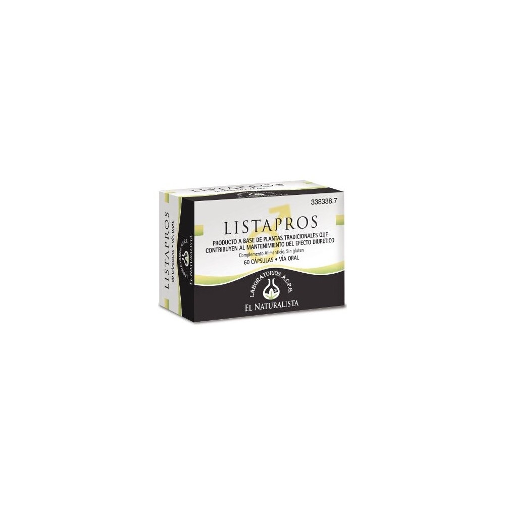 El Naturalista Listapros 60 Capsulas