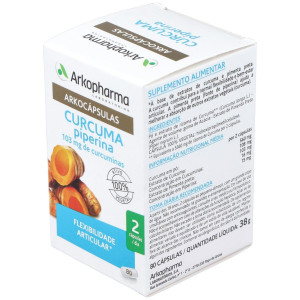 Arkopharma Arkocápsulas Cúrcuma Piperina 80Caps