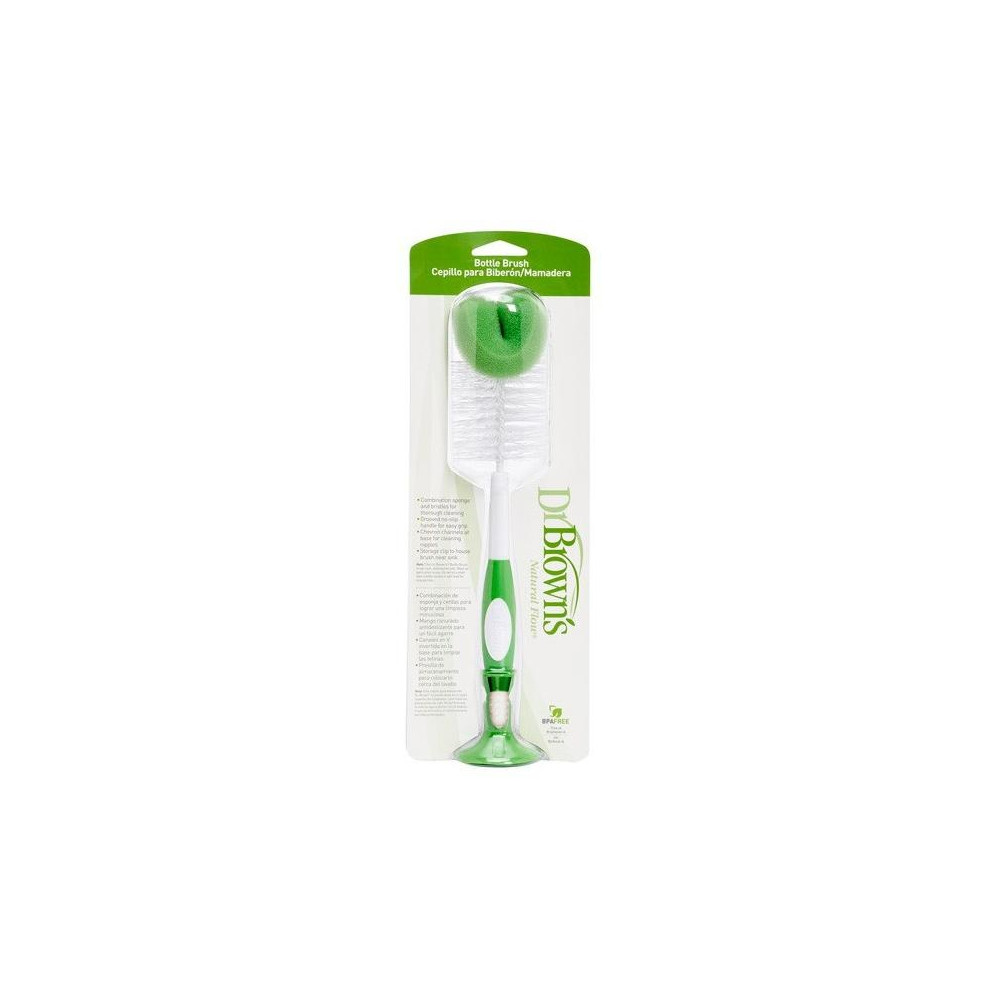 Dr Brown'S Natural Flow Cepillo Limpiabiberon Colores