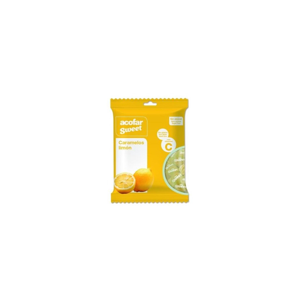 Acofarsweet Caramelos Azucar Limon Bolsa 60 G