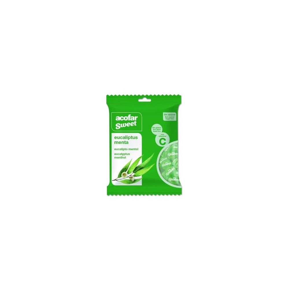 Acofarsweet Caramelos Azucar Eucaliptus Mentol Bolsa 60 G