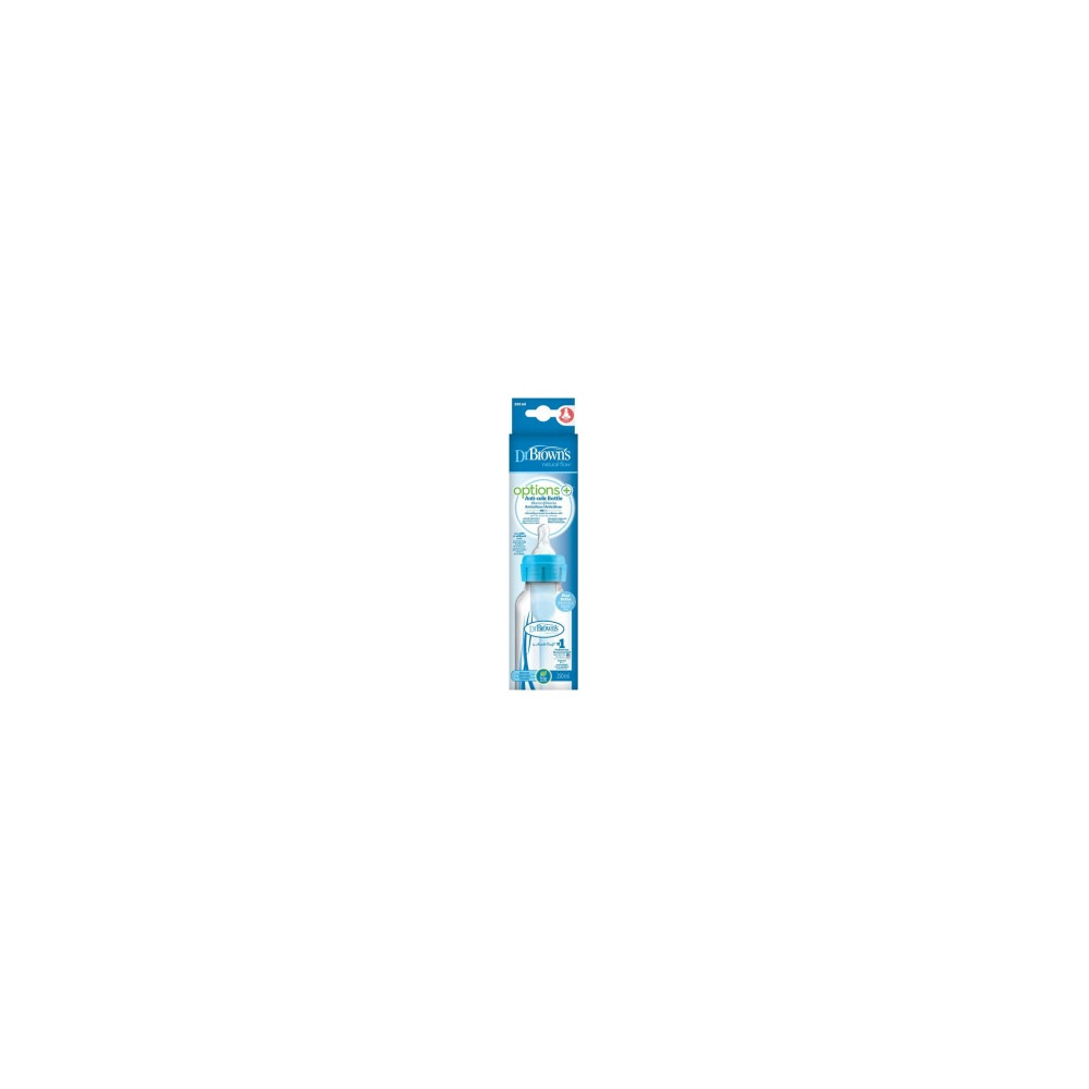 Dr. Browns Biberon Options Plus Azul 250Ml