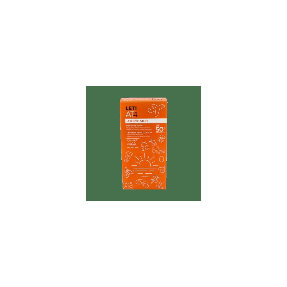Letiat4 Atopic Skin Defense Loción Fluida Spf50+ 100Ml