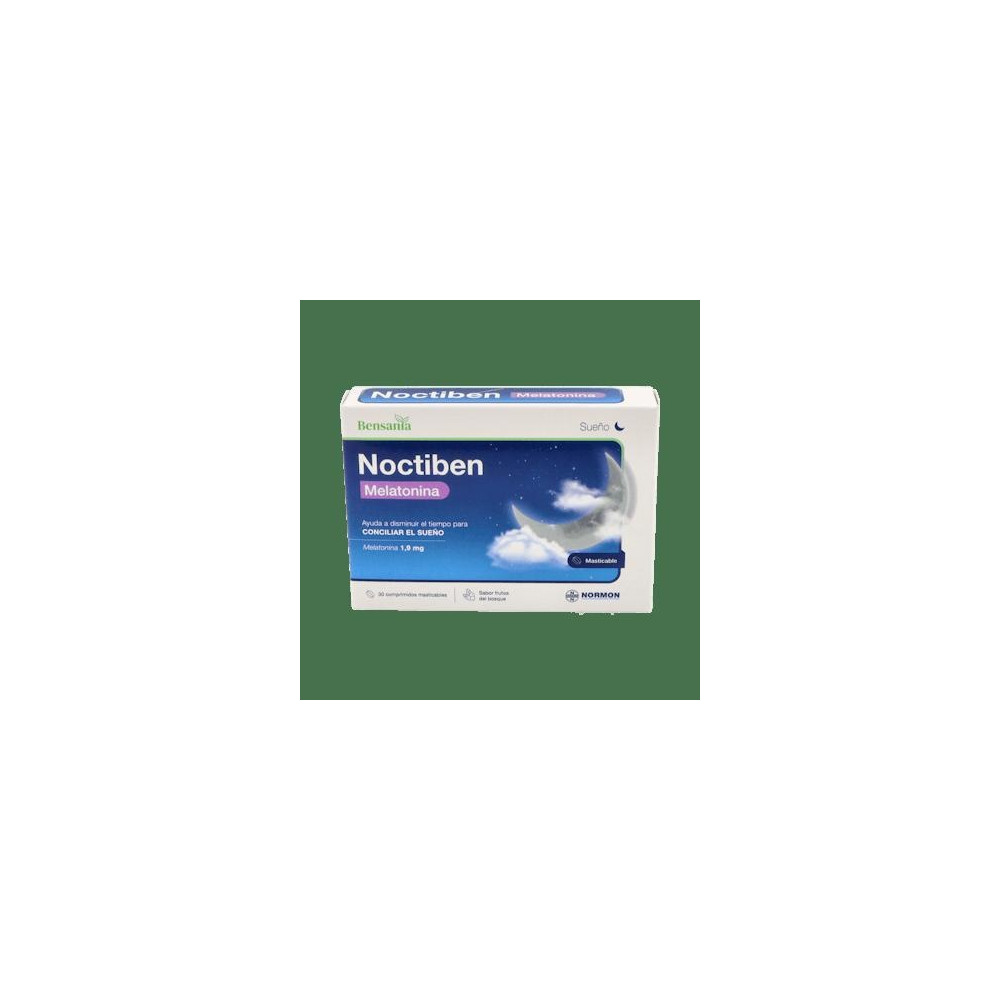 Normon Bensania Noctiben Melatonina 30 Comprimidos Masticables