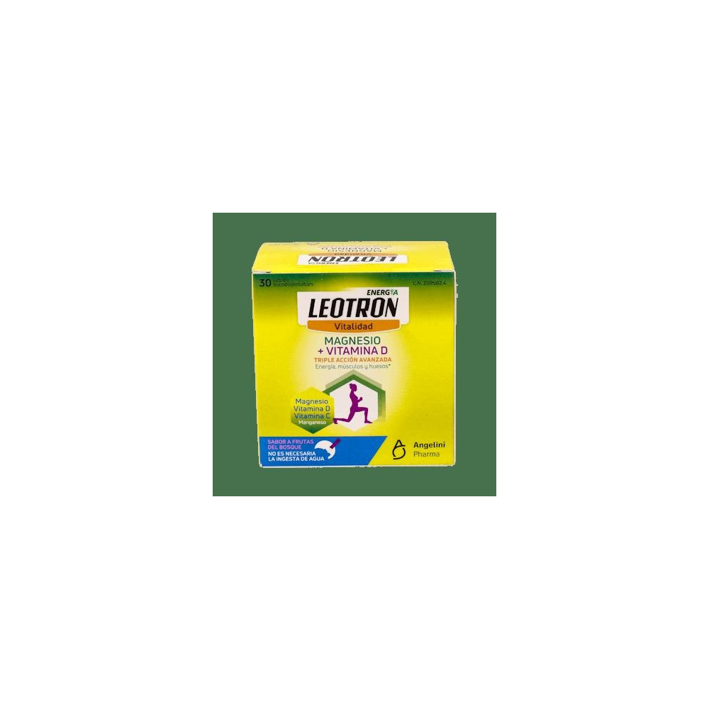 Leotron Magnesio + Vitamina D 30 Sticks
