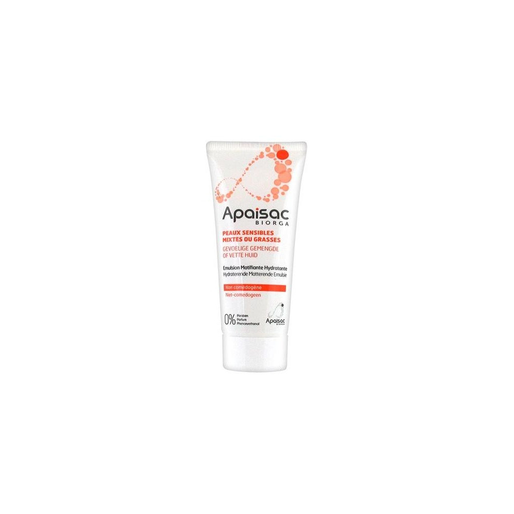 Apaisac Emulsión Matificante Hidratante 40Ml