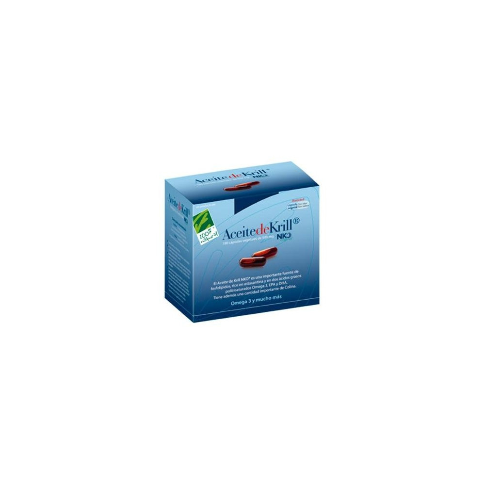 100% Natural Aceite Krill 120 Perlas
