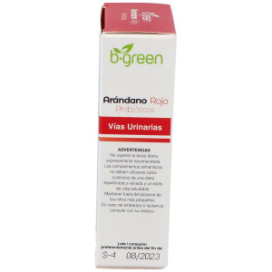 B Green Arandano Rojo Y Probiótico 30 Cápsulas