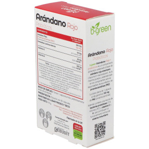 B Green Arandano Rojo Y Probiótico 30 Cápsulas