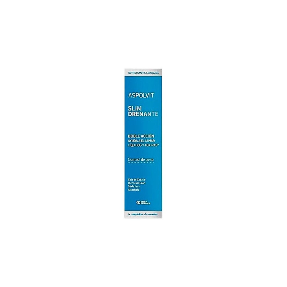 Aspolvit Slim Drenante 60Comp Efervescentes