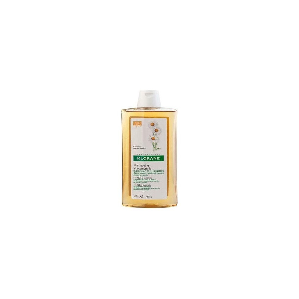 Klorane Champú Reflejos Dorados Al Extracto De Camomila, 400 Ml
