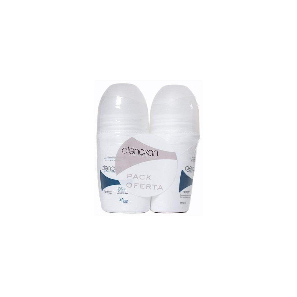 Clenosan Pack Desodorante Sin Alcohol 2X75Ml