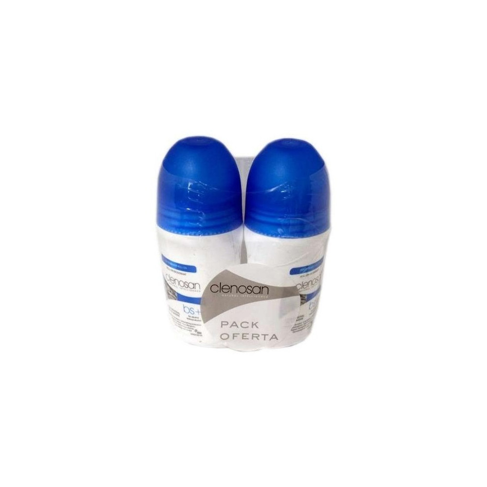 Clenosan Duplo Desodorante Mineral Roll-On 2X75Ml.