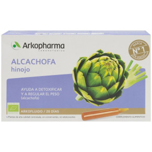 Arkopharma Arkofluido Alcachofa - Hinojo Ultraconcentrado 20Ampollas