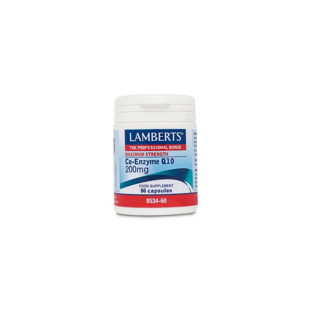 Coenzima Q10 60 Caps 200Mg 8534 Lamberts