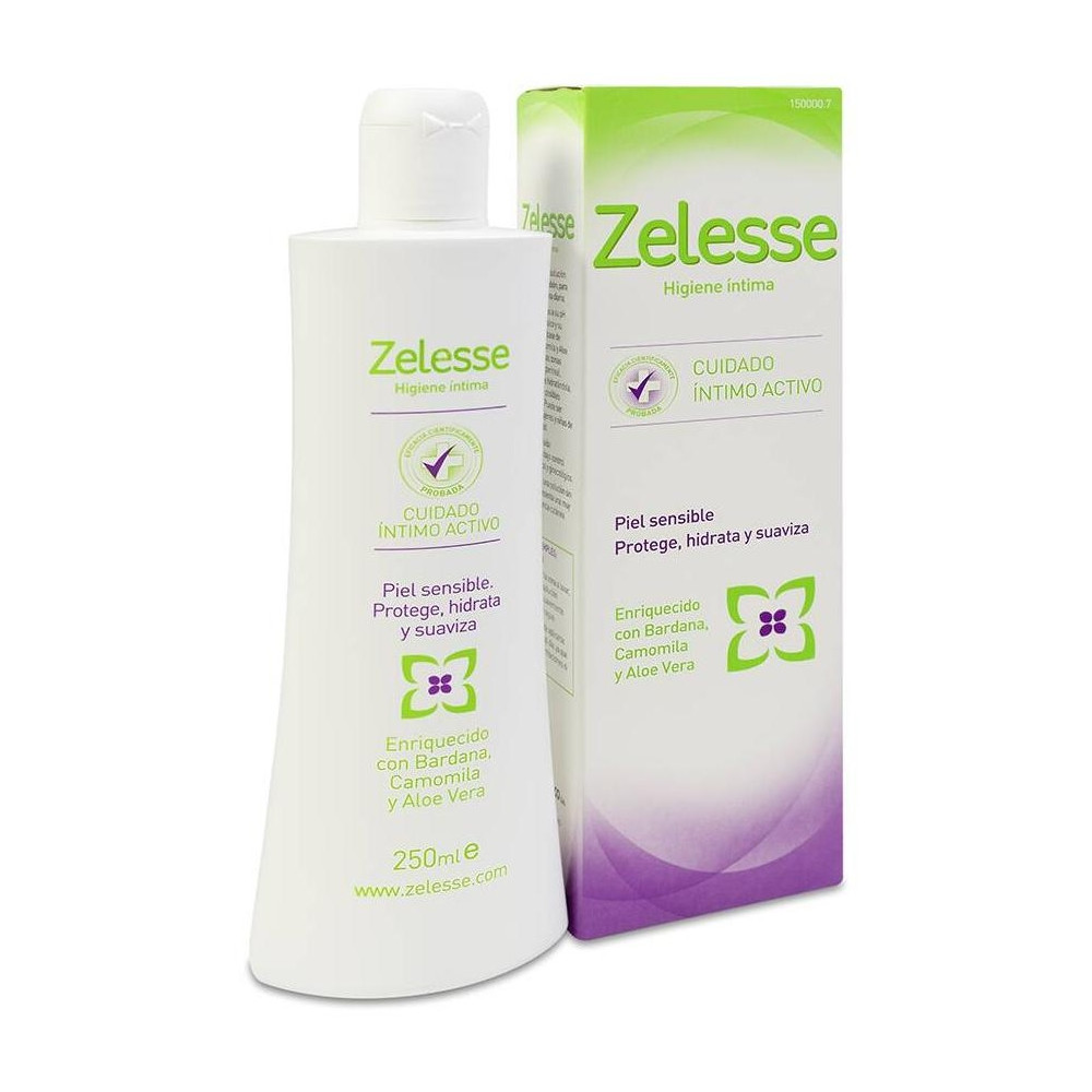 Zelesse Solución Limpiadora Higiene Íntima, 250 Ml