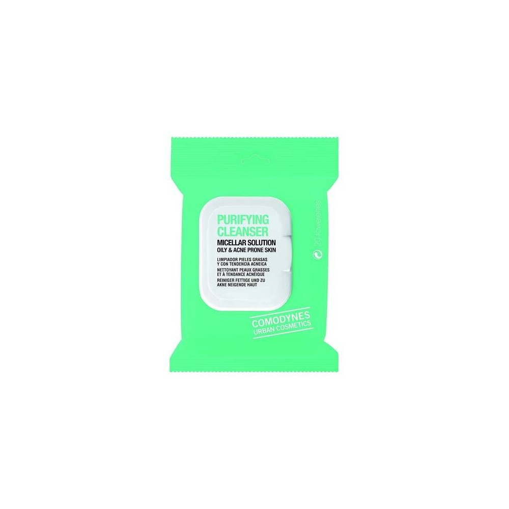 Comodynes Make-Up Remover Solución Micelar Pieles Sensibles 20 Toallitas
