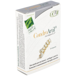 Cien Por Cien Natural Condroartil Con Colágeno 30 Cápsulas