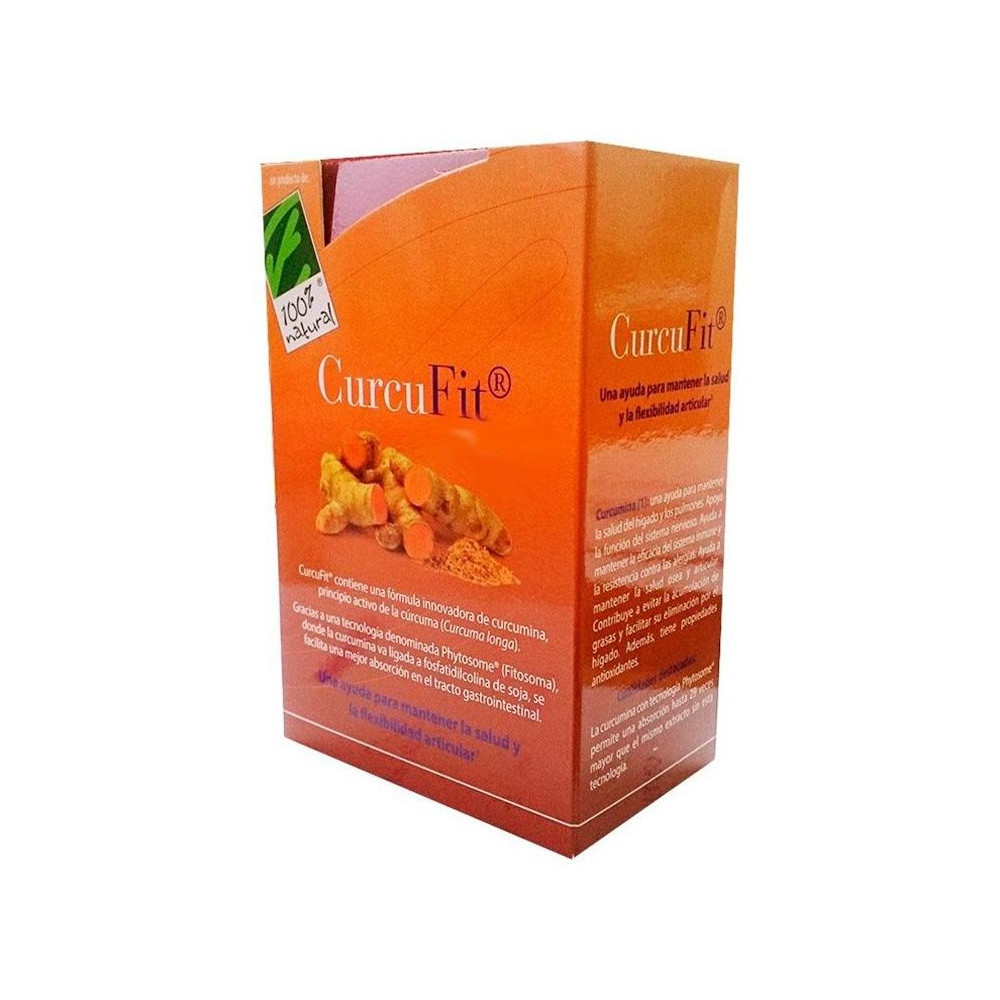 100% Natural Curcufit 30 Cápsulas