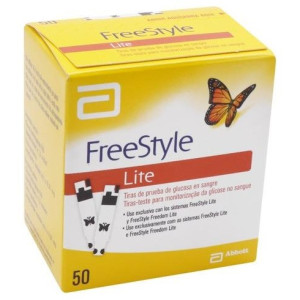 Freestyle Lite 50 Tiras Abbott