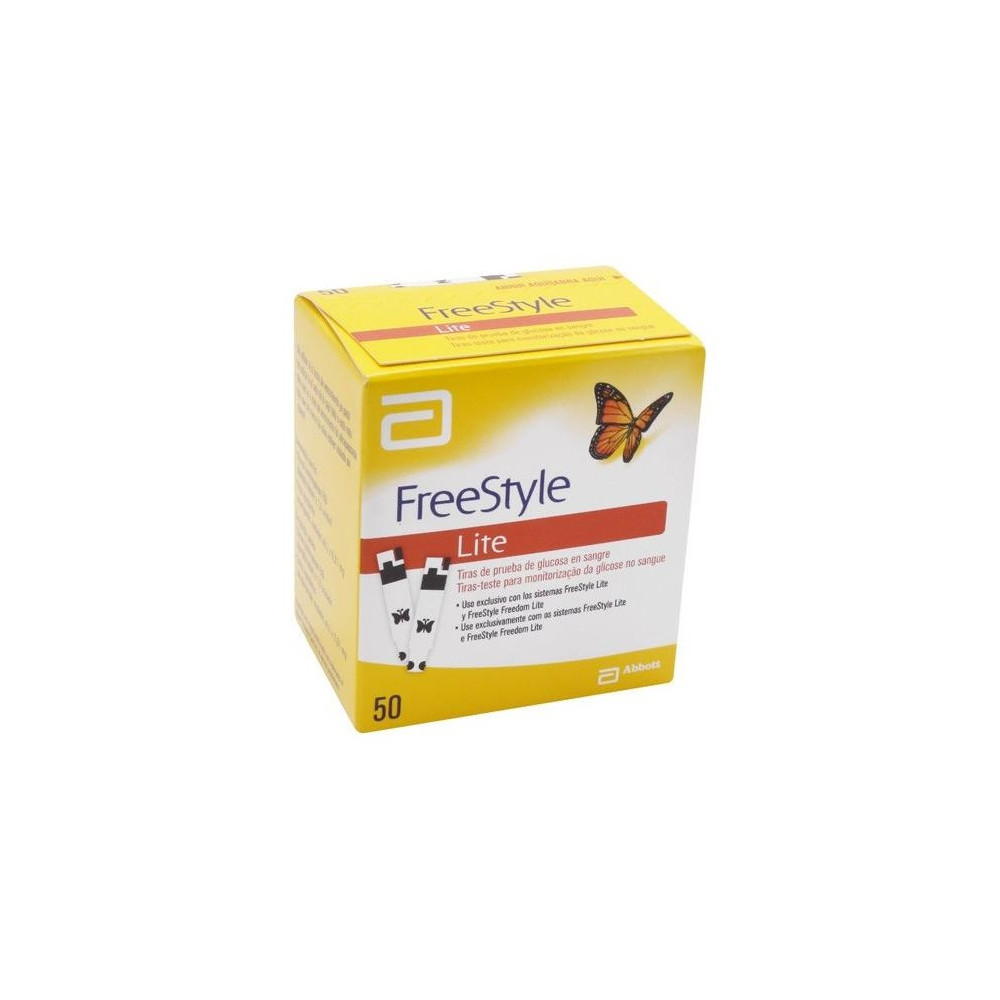 Freestyle Lite 50 Tiras Abbott