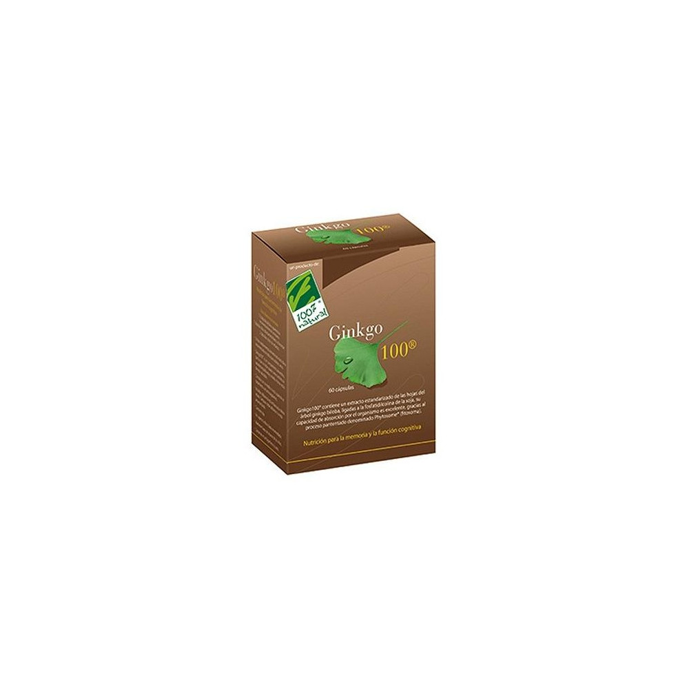 Ginkgo-100 60 Capsulas 100% Natural