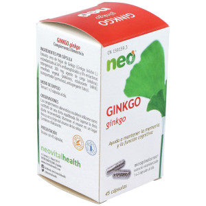Ginkgo Microgranulos 45Caps Neovital