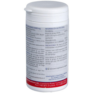 Lamberts Ginkgo Time Release Extra High Strenght 6000Mg 180Comp