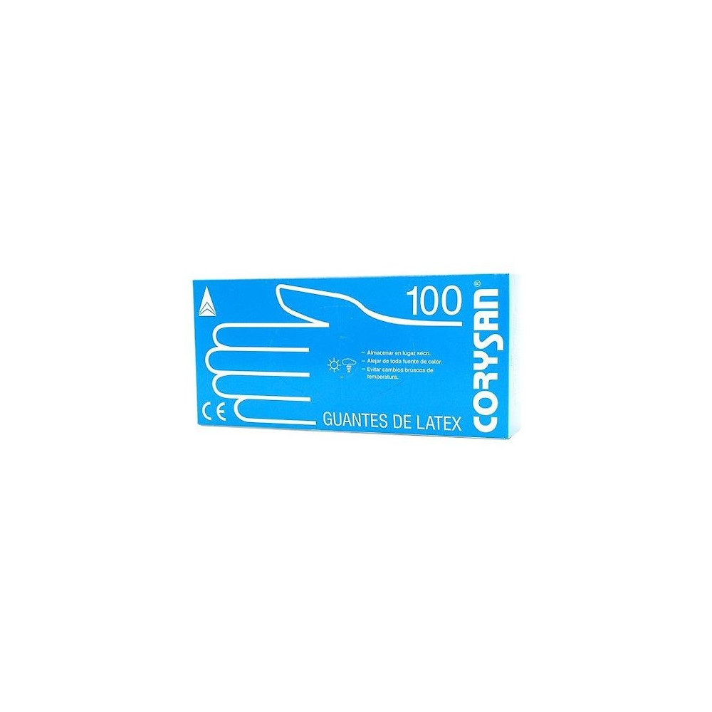 Corysan Guantes Látex Talla Pequeña 100Uds