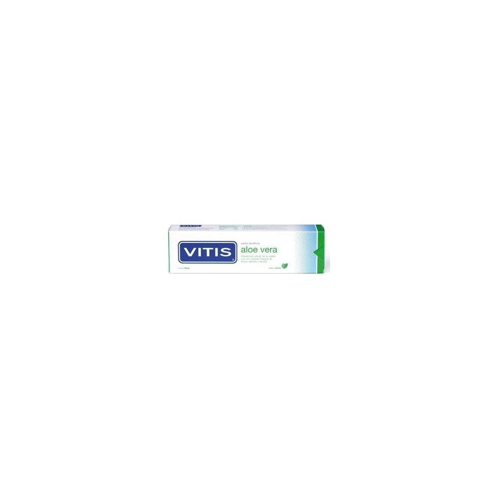 Vitis Pasta Dentífrica Aloe Vera Sabor Menta, 150 Ml