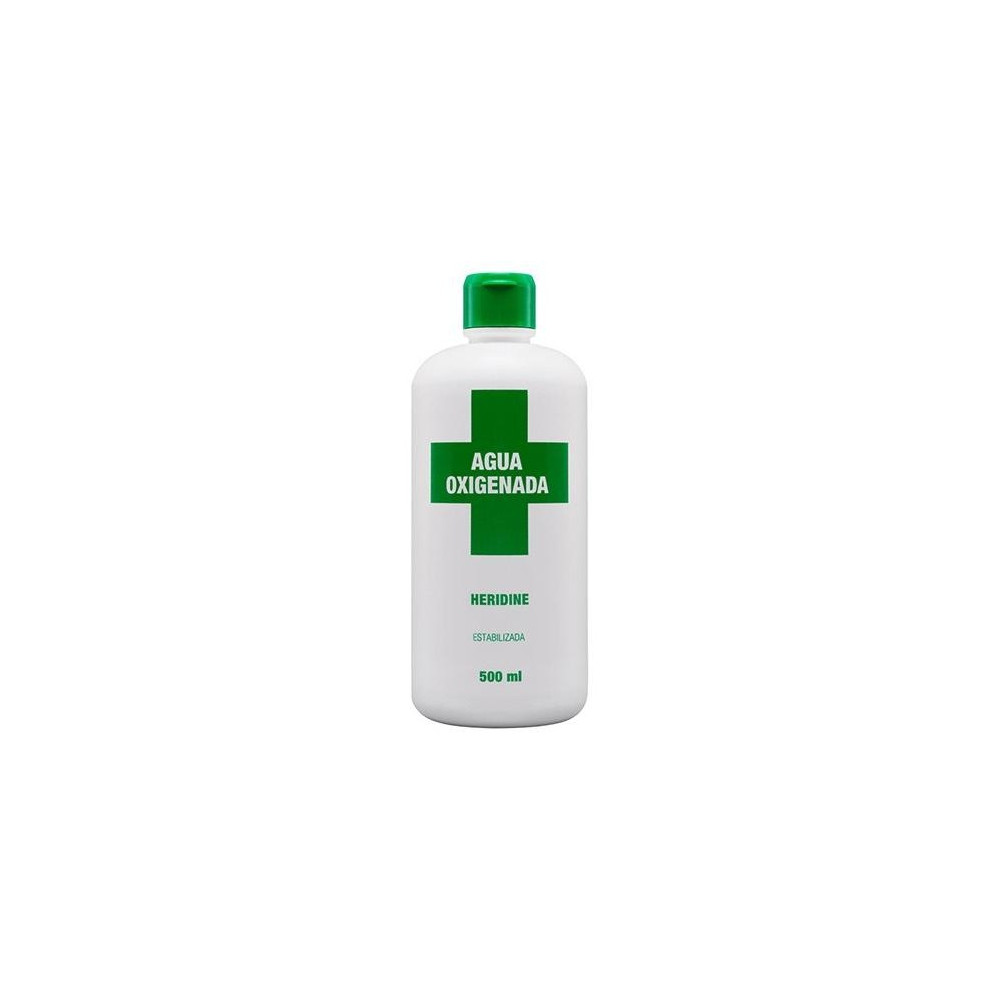 Interapothek Agua Oxigenada Heridine 500Ml