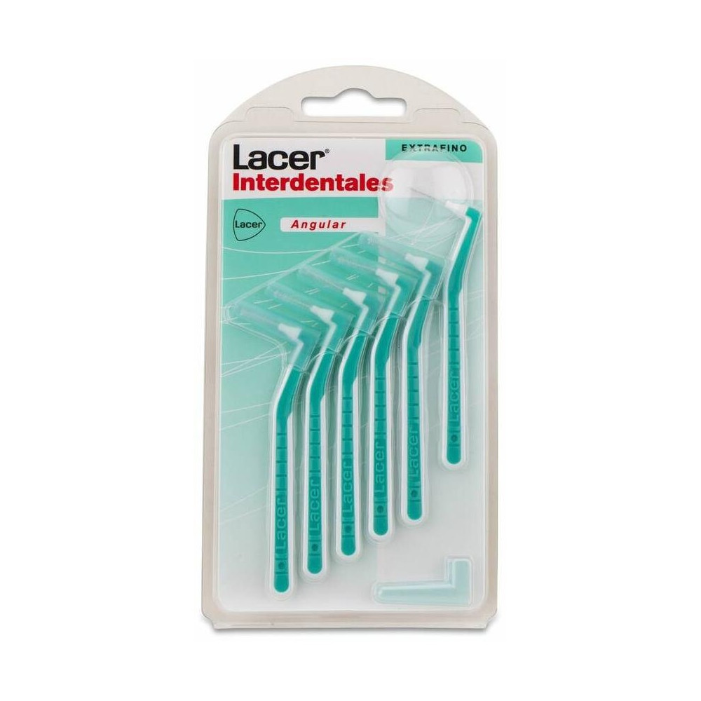 Lacer Cepillo Interdental Extrafino Angular, 6 Uds