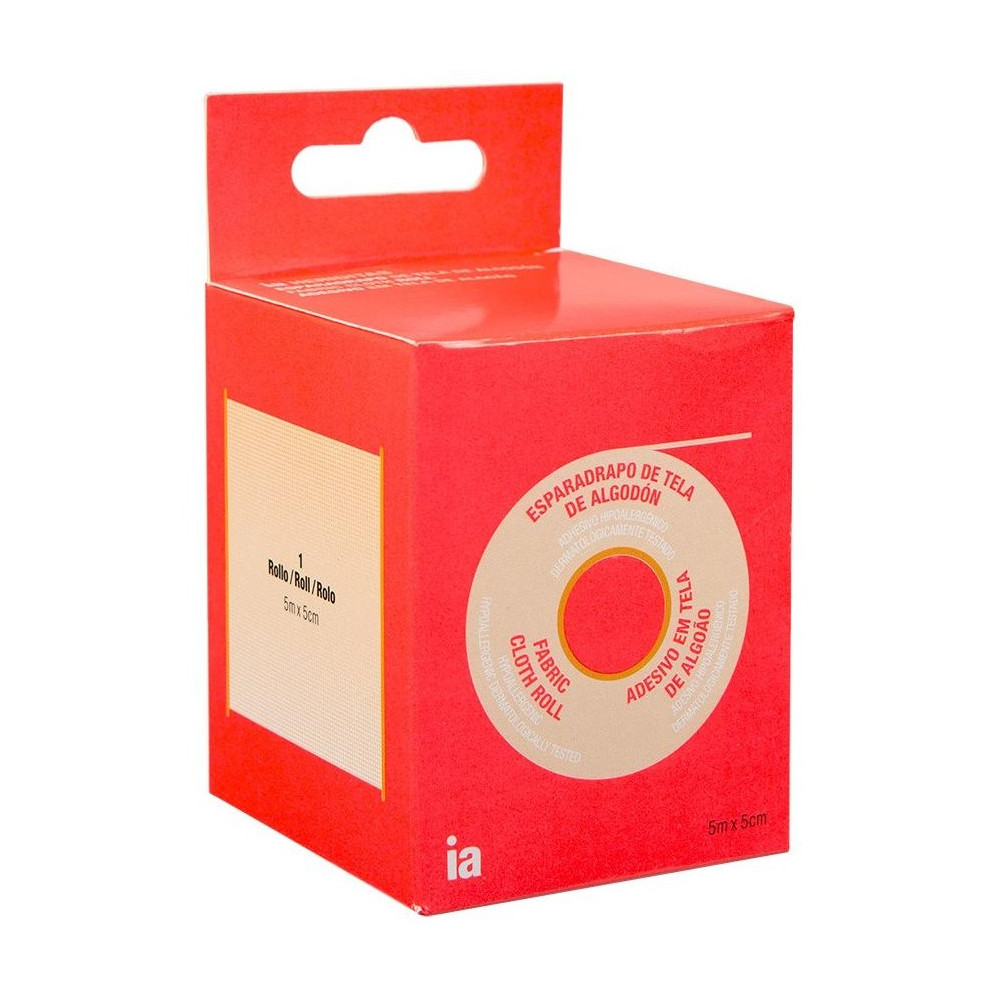 Interapothek Esparadrapo Tela 5 M X 5 Cm