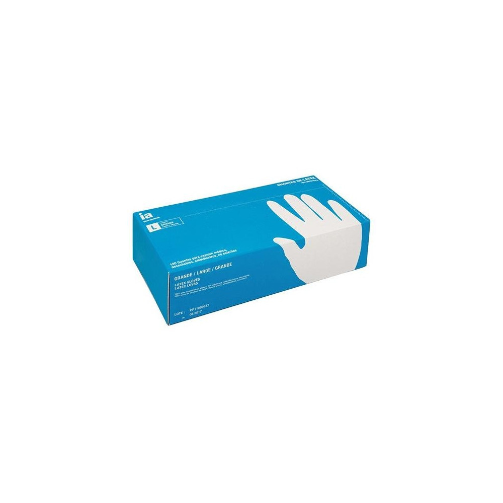 Interapothek Guantes De Látex Con Polvo T-Grande 1Ud