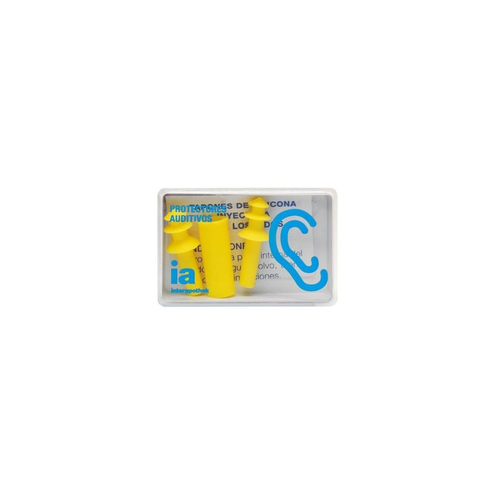Interapothek Tapones Oídos Silicona Inyectada Infantil 2Uds